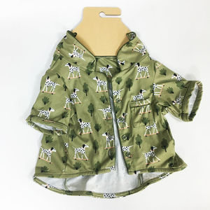 Ropa para Mascotas de Tela de Satén de Seda de la Mejor Calidad, Abrigos de Moda, Camisetas Estampadas para Perros, Ropa de Verano - Product Image 1