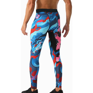 Best Service Top Trendy Breathable Lightweight Sports Wear Comfortable Slim Fit Men Professional Compression Base Layer Pants - Product Image 2
