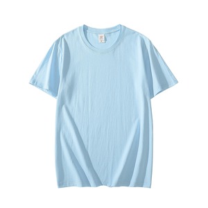 T-shirts pour hommes à manches courtes respirants personnalisés, 100% coton biologique, haute qualité, vente en gros, t-shirts unis - Product Image 6