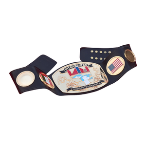 Ceinture de champion incontestée Interstates, drapeau USA Mexique, ceinture de championnat de lutte personnalisable, édition de collection - Product Image 1