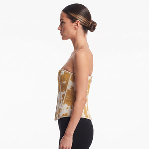 Corset en cuir de vachette pour femme, haut tendance, bustier en cuir véritable avec fermeture éclair, corset sculptant en cuir de vachette véritable pour filles et femmes - Product Image 3