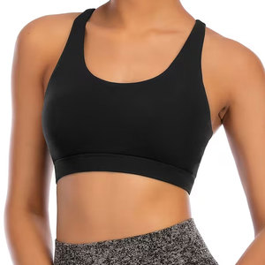 Nuevo Sujetador Deportivo con Logotipo Personalizado al por Mayor para Mujer - Sujetador Deportivo de Alta Sujeción, Secado Rápido, Transpirable, de Spandex/Nylon, Tallas Grandes - Product Image 1