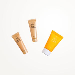 Coffrets de voyage coréens K-Beauty Haeyum, kit de voyage 3 pièces, fabriqué en Corée, format voyage, produits de soin éclaircissants pour la peau. - Product Image 2