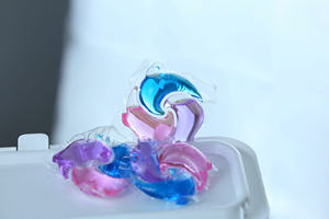 Eco Friendly Blue Pink <b>Salt</b> Laundry Detergent Liquid <b>Tablets</b> - Pods - 36 <b>Tablets</b>*13g Wholesale Suppliers form Viet Nam - Product Image 6