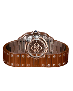 Luxury <b>Automatic</b> Moissanite Diamond Watch Men Full VVS Stone Stainless Steel Watch - Product Image 4