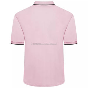 Polos de hombre de algodón piqué, manga corta, lisos, para verano - Product Image 2