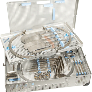 Juego de Retractores Bookwalter de Acero Inoxidable, Sistema de Retractores con Anillo Autoajustable y Caja de Esterilización de Blush Surgical - Product Image 2