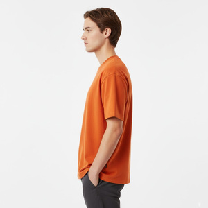 Custom Curved Hem <b>T</b> <b>Shirt</b> <b>Mens</b> <b>Longline</b> Streetwear Athletic Gym Workout Short Sleeve Tee Wholesale Direct Exporter - Product Image 3