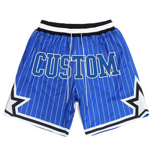 Pantalones Cortos de Baloncesto para Hombre, de Malla de Poliéster, para Deporte, con Bordado Personalizado, al por Mayor - Product Image 1