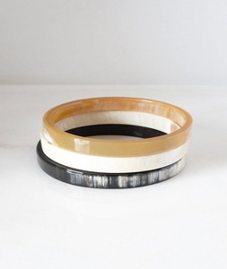 Brazalete de Cuerno de Búfalo Hecho a Mano, Ecológico, de Calidad de Exportación, Estilo Moderno Negro, para el Día de San Valentín, Uttar Pradesh F S - Product Image 4