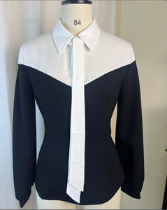 Chemise décontractée à col brodé floral rétro, respirante, séchage rapide, infroissable et anti-adhérente pour le quotidien - Product Image 1