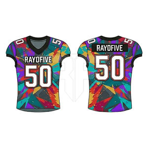 Uniforme de Fútbol Americano Deportivo Cómodo, Pantalones Cortos 100% Poliéster de Secado Rápido, Antibacteriano, Logotipo Personalizado, MOQ Bajo, Accesorios - Product Image 1