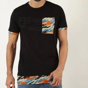 เสื้อยืดคุณภาพสูง ผ้าฝ้าย 100% ซักแล้ว เนื้อหนา หรูหรา ใส่ได้ทั้งชายและหญิง สกรีนโลโก้ด้านหน้าได้ตามต้องการ ทรงปกติ เสื้อยืดเปล่าสำหรับผู้ชาย - Product Image 6