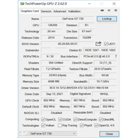 Nouvelle carte graphique de bureau GeForce GT730 MXM 902MHz 300W, OEM ODM, faible profil, quad multi-écrans, 4 Go DDR3, 64 bits, PCIe 2.0 X8, avec ventilateur