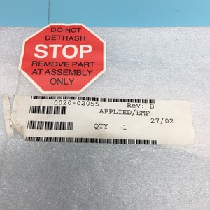 AMAT 0020-02055 SHIELD DUMMY RACK REAR 150MM, 149107 - อุปกรณ์และอะไหล่เซมิคอนดักเตอร์ระดับโลกที่เชื่อถือได้ - Product Image 3
