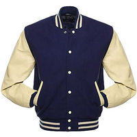 Veste de baseball universitaire pour homme, sur mesure, brodée, de haute qualité, tendance hiver