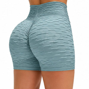 Shorts Deportivos Transpirables y Ligeros para Mujer, Cintura Alta, Ajuste Elástico, para Gimnasio, Entrenamiento, Running, Yoga, Fitness - Product Image 5