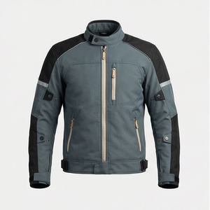 Chaqueta de Motociclista de Cuero Genuino para Hombre de la Mejor Calidad, Nueva Colección de Invierno, Chaquetas de Motocicleta con Protecciones Desmontables Personalizadas - Product Image 1