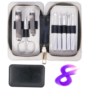 Latest Zipper <b>Case</b> Professional Stainless Steel Manicure and Pedicure Set Professional Grade Pedicure Knife Scraper - Product Image 1