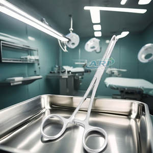 Pinzas Quirúrgicas Allis para Tejidos, Instrumento Médico Reutilizable, Herramienta Quirúrgica de Acero de Grado Médico - Product Image 2