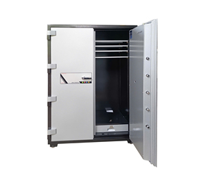 Coffre-fort en acier inoxydable ELINE EN-170DC avec serrure coréenne, étanche et ignifuge, revêtement en poudre, haute sécurité, accès par mot de passe et clé - Product Image 5