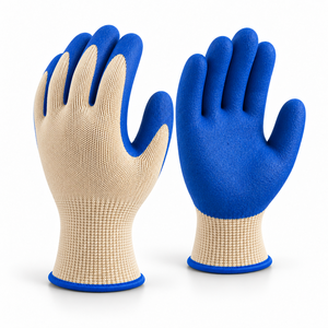 Guantes de Fábrica Recubiertos de Látex - Palma Duradera, Forro Transpirable, Agarre Confiable, Flexibles, 10mil de Grosor, Sin Silicona, para Uso General - Product Image 6