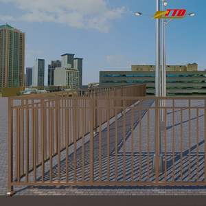 Clôtures en acier et en fer forgé pour l'intimité extérieure et la sécurité résidentielle avec des caractéristiques écologiques et un service de modélisation 3D - Product Image 2