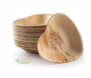Wholesale Natural Palm Leaf <b>Plates</b> and Bowls Biodegradable Compostable Tableware Made in Vietnam - Product Image 5