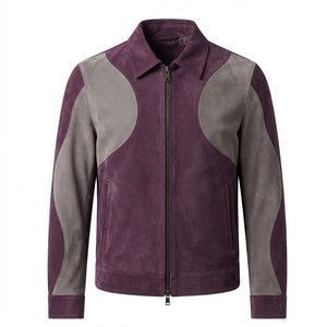 Contemporary <b>Suede</b> <b>Leather</b> <b>Jacket</b> With Luxury Finish Tailored Construction And Premium Comfort For Casual Streetwear And Travel - Product Image 1