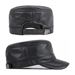 Nueva Gorra Deportiva Ligera de Cuero Vacuno Genuino, Transpirable e Impermeable, de 6 Paneles, Personalizable, Unisex, para Uso Diario - Product Image 3