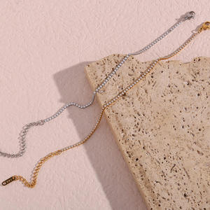 Collier Chaîne Tennis Moissanite Glacée de Haute Qualité, Style Hip Hop Luxe, Plaqué Or, Certifié IGI, Bijou Unisexe pour Fête - Product Image 4