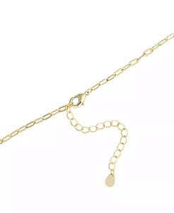 Collana di fascino del sole e della luna al quarzo placcato oro 14k o placcato argento | Macis's - Product Image 3