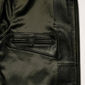 Hot Sale Cropped Motorbike Women's Leather Jacket in High Quality Genuine Sheep Leather Cropped Jacket for Women - Product Image 6