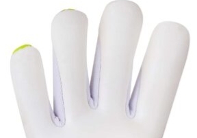 Guantes de Portero de Fútbol de Látex Alemán 100% Profesional, Alta Calidad, 4mm, Zona de Abrasión con Impresión de Silicona en la Palma Delantera - Product Image 3