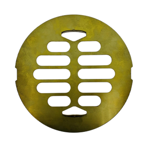 Accesorios de baño de desagüe de suelo de ducha de rejilla de acero inoxidable a presión de 4-1/4 pulgadas con tecnología innovadora de latón - Product Image 2