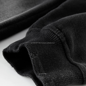 Sweat-shirts à capuche confortables 100 % coton délavé pour hommes, qualité supérieure, coupe-vent, écologiques, dernière collection automne – Meilleur fournisseur - Product Image 4