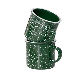 Taza de Cerámica Multiusos [sseim] en Beige/Verde/Blanco, Superficie Texturizada Única, Diseño de Taza de Cerámica Estilo Artesanal - Product Image 1