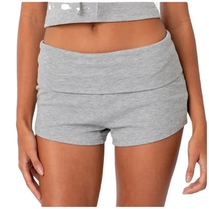 กางเกงขาสั้นผ้ายีนส์ขาดๆสำหรับผู้หญิงสำหรับฤดูร้อนกางเกงขาสั้นผ้ายีนส์เอวสูงแฟชั่นขาดๆกางเกงยีนส์ขายาว - Product Image 2