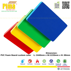 15mm <b>Thick</b> Black PVC WPC Foam Board <b>Sheet</b> 0.6 G/cm3 Density Lightweight <b>Plastic</b> Materials for Interior Furniture - Product Image 3