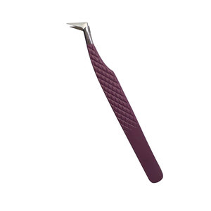 Pinzas para Pestañas SAAR GLOBAL SURGICAL de Acero Inoxidable de 10 mm, Cómodas, Diseñadas para Sesiones de Pestañas Largas, Precisión Estable y Suave - Product Image 1