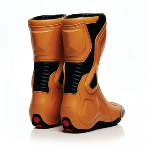 Bottes de moto en cuir imprimées grande taille, style sport, respirantes, imperméables et coupe-vent, les plus vendues - Product Image 2