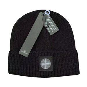 Gorros de Lana Unisex al por Mayor, Estilo Europeo y Americano, Gorros Tejidos Cálidos de Invierno para Parejas, Logotipo Personalizado OEM, MOQ Bajo - Product Image 2