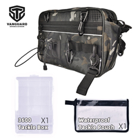 Sac banane tactique de pêche MC noir avec sangle réglable, capacité 10-19L, en polyester, à libération rapide, respirant, pour activités de plein air