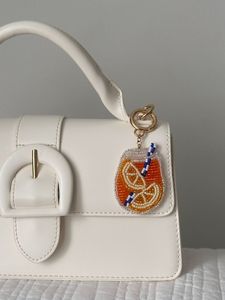 Elegant Artisan Embroidery Beaded <b>Keychain</b> Handmade Eco-Friendly Classic Gift for Birthdays Festivals Decorative - Product Image 5
