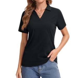 Camisetas de Verano Casuales para Mujer, Diseño Personalizado de Buena Calidad, Tejido de Algodón 100% Transpirable de Secado Rápido, Color Personalizado - Product Image 1