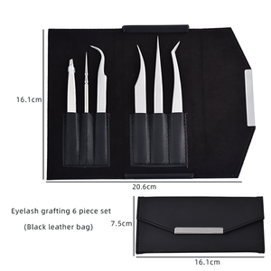 Pince à épiler professionnelle pour extensions de cils, outil d'isolation de précision pour application individuelle des cils, utilisation en salon et à domicile - Product Image 6