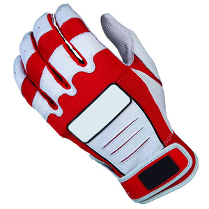 OEM Service Unisex Batting Gloves Comfortable Durable Fit Velcro Wristband Strong Hand Grip Baseball Training Wear Batting Glove - Product Image 4
