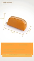 Étui à clés de voiture universel rectangulaire de grande capacité, style minimaliste urbain en PU, avec rangement compact et porte-clés
