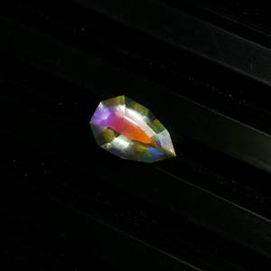 Pierre de lune arc-en-ciel naturelle, forme poire, facettée, pierre précieuse en vrac pour la fabrication de bijoux, fournisseur en gros ZUBEDA GEMS JEWELLRY - Product Image 4