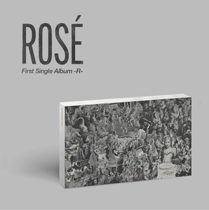 Álbum Sencillo ROSE [R] CD, Música Kpop Sellada con Fotolibro, Juego de Pegatinas y Tarjeta Postal Aleatoria para Envío a Doble Cara - Product Image 1